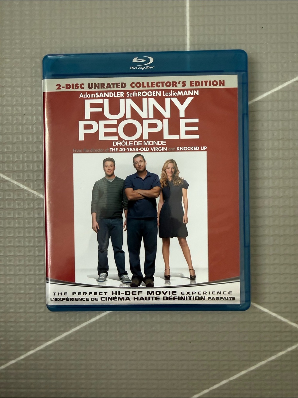 Funny People Blu-ray Disc - Red Cover